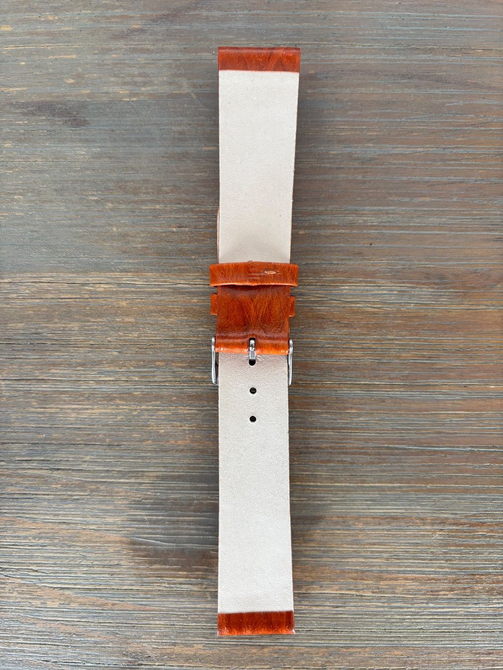 Bracciali & Braccialetti: Leder Uhrenarmband braun 20mm – Nuovo e nell'imballaggio originale da Yverdon-les-Bains venduto da Albinug 2