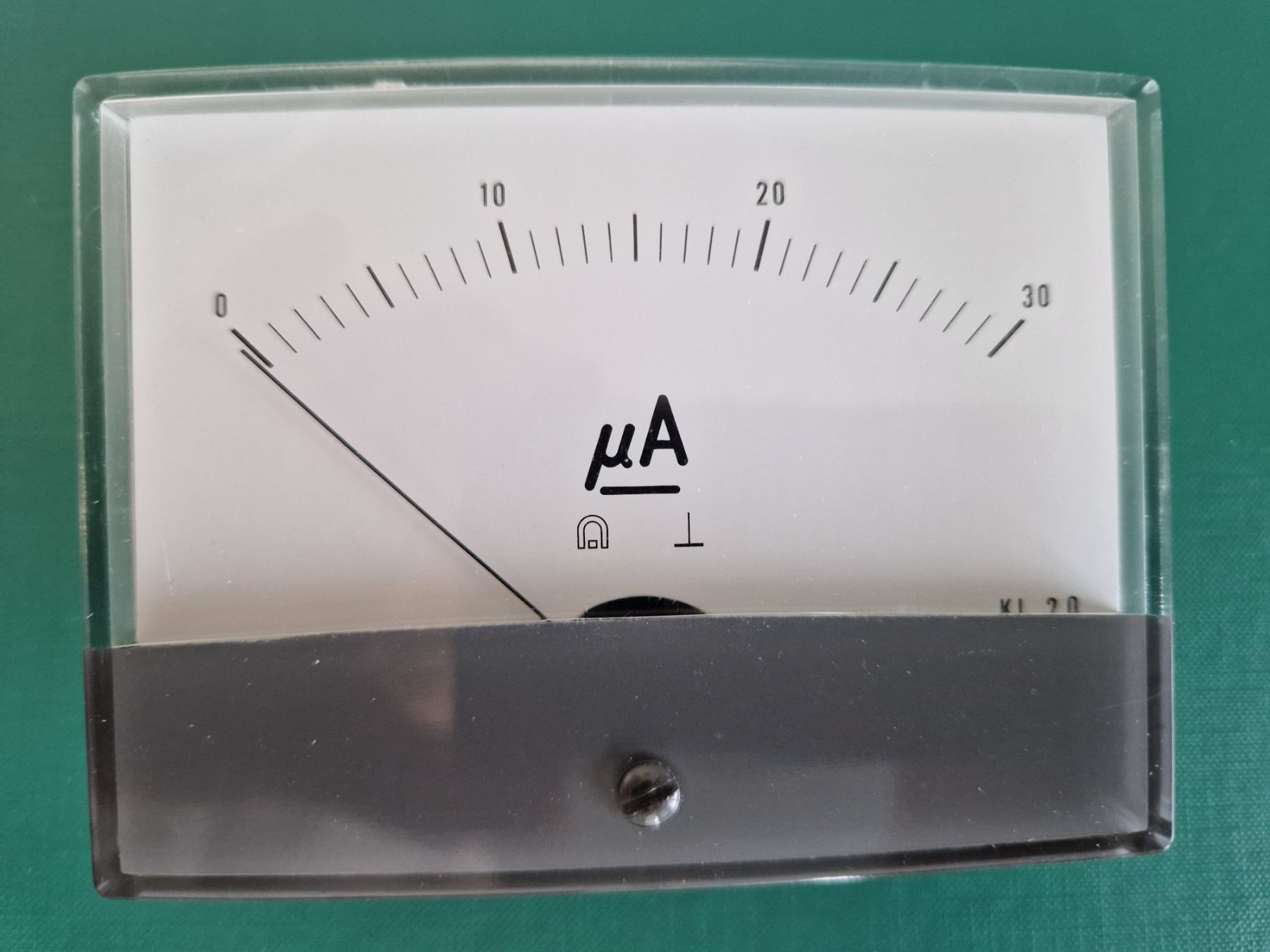 Messen: Drehspul-Messinstrument 30 uA DC – Gebraucht aus Uster von Andreas7 1
