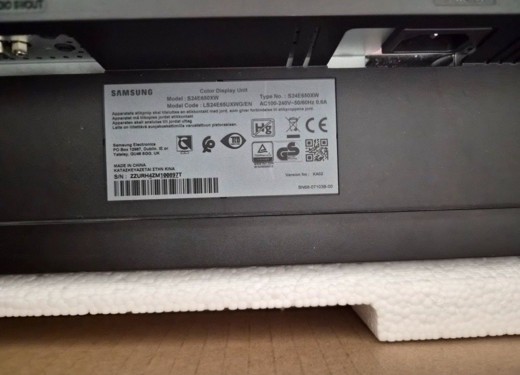 Monitore: 24" Monitor Samsung  S24E650XW  – Gebraucht aus Kriens von sar_28xx 2