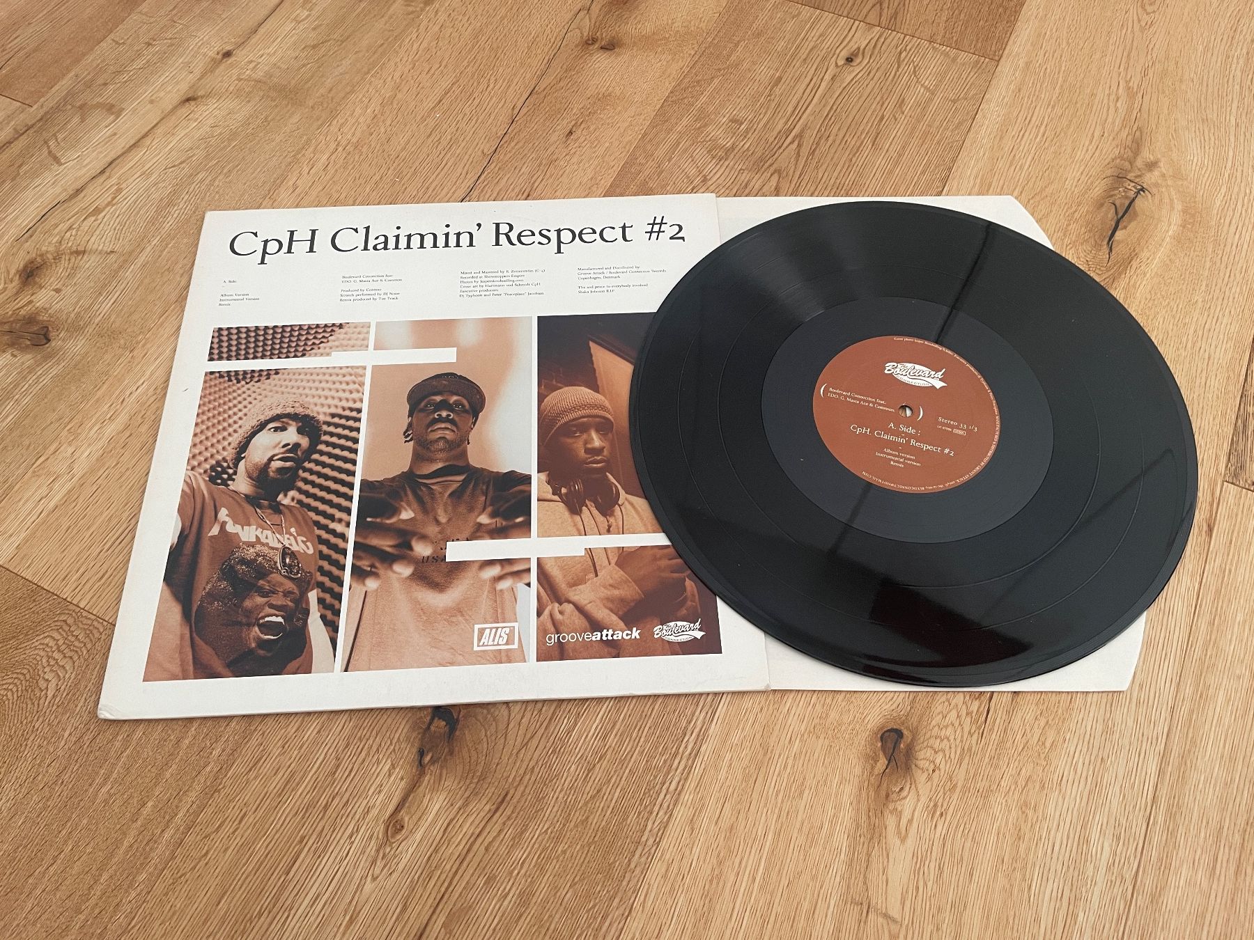 Dischi in vinile: CpH Claimin' Respect #2 Vinyl LP Boulevard Connection – Usato da Schenkon venduto da Star5