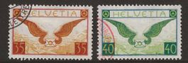 1929 : Flugpost Nr. F14 - F15 : KP 205.--