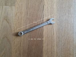 Kleiner Doppelschlüssel Gr. 8 Neu