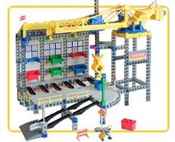 Rokenbok Crane Warehouse 44323 Neu OVP Dealer-Box Rarität