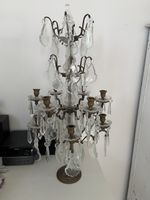 Kerzenleuchter Kristall für 12 Kerzen 85cm hoch sehr schwer