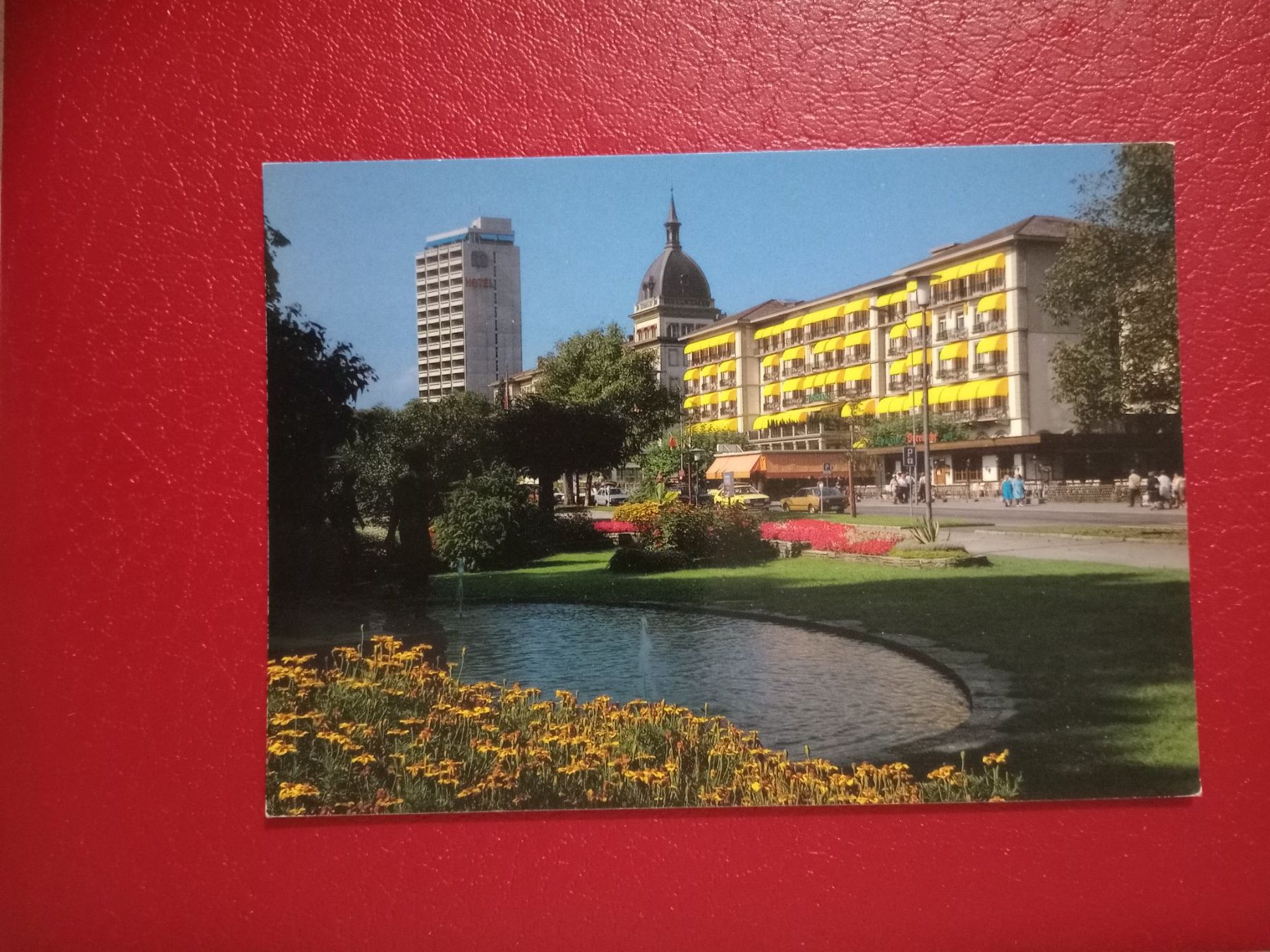 Cartoline postali: Interlaken Bern mit Hotels (951) – Usato da Küttigen venduto da Melisch1000