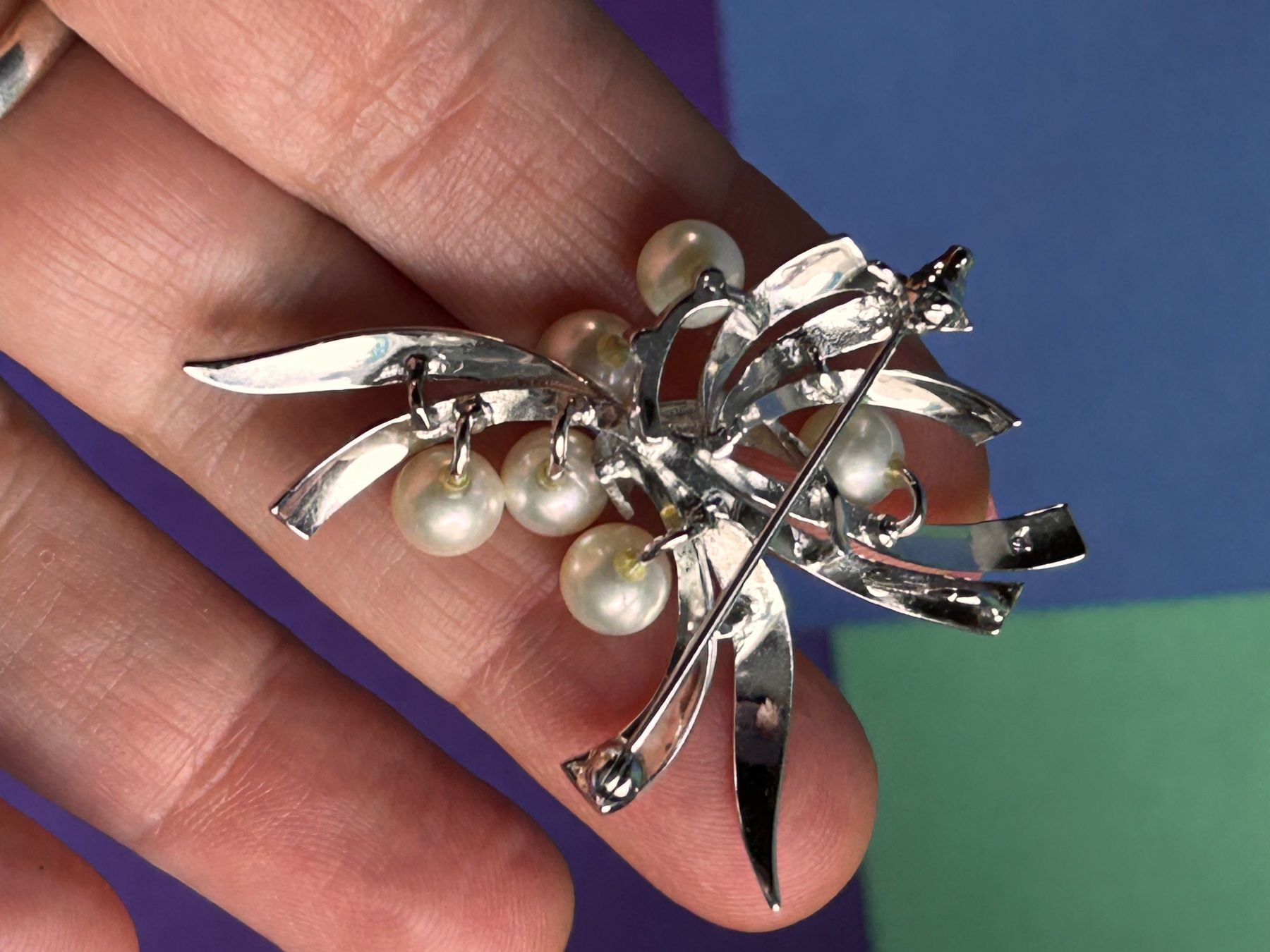 Broches & Aiguilles: Brosche mit Perlen, Vintage Schmuck – D'occasion à Laufen par Bellavitaboom 2