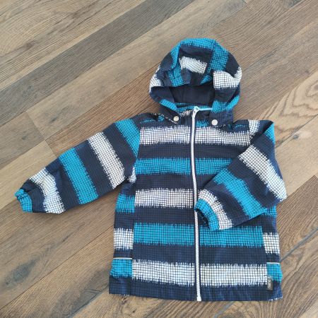 Übergangsjacke in Gr. 98 (abnehmbare Kapuze)
