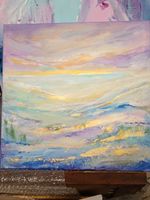 Originalgemälde auf Leinwand 40x40 cm, Uneingerahmt!