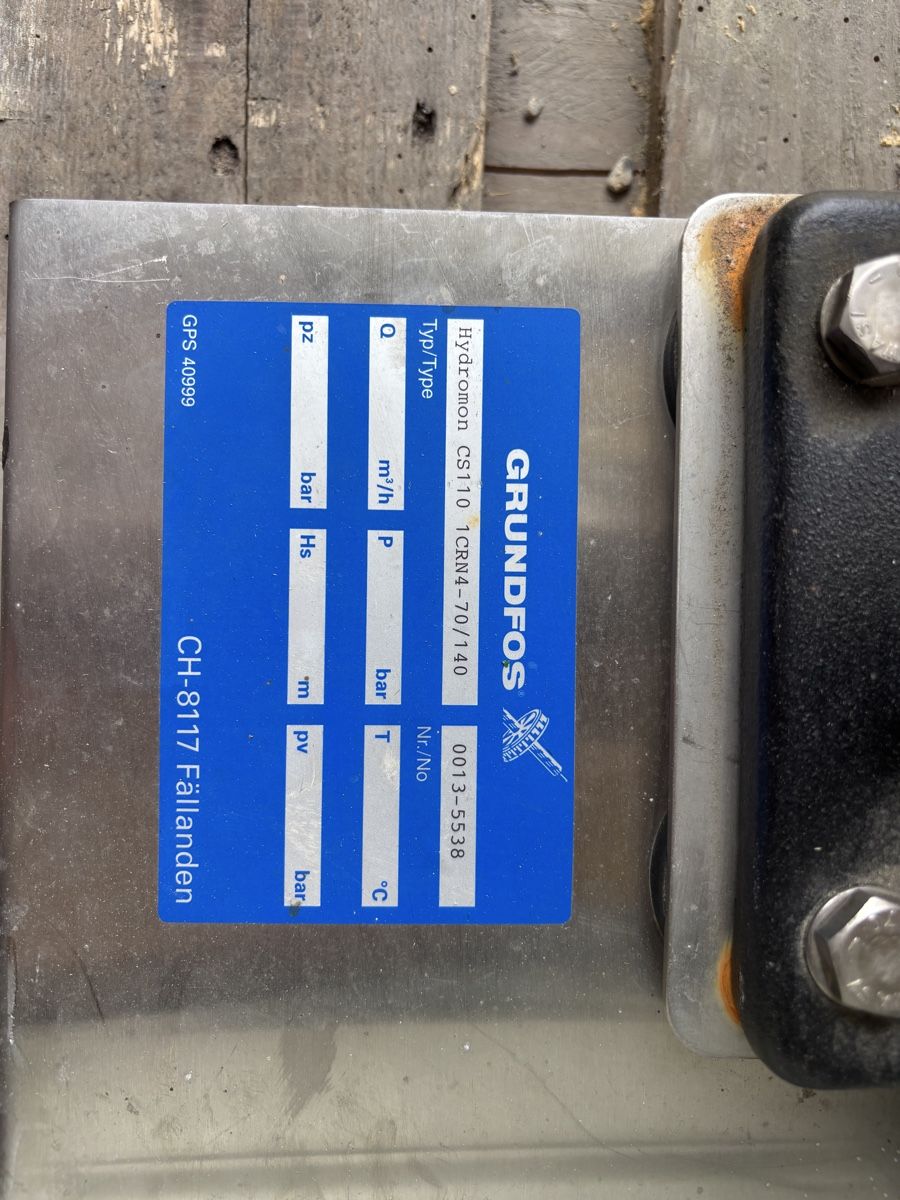Grundfos Pompes et pièces: Druckerhöhungsanlage - Grundfos – D'occasion à Niederbüren par and_7gwl 5