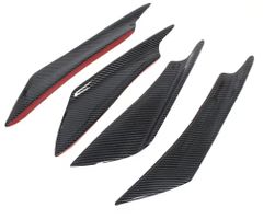 Flaps / Canards / Schwarz / Carbon passend für viele Autos