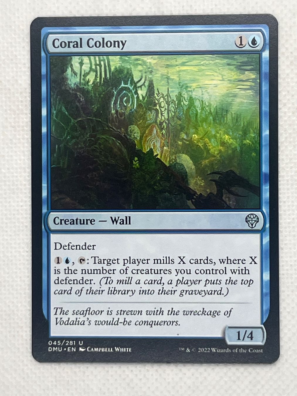 Magic The Gathering Cartes à collectionner: MTG Coral Colony DMU 045 Uncommon Englisch – D'occasion à Hinterkappelen par Kim1992