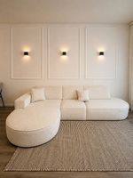 Modernes Ecksofa in Creme/Pearl  sehr guter Zustand