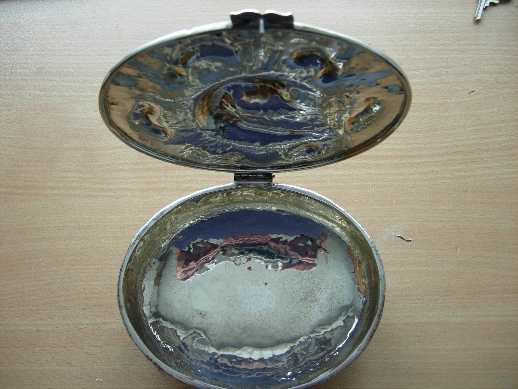 Zuccheriere: Deckel-Dose,Mailand um 1930-Silber – Usato da Luzern venduto da Lucernauno 2
