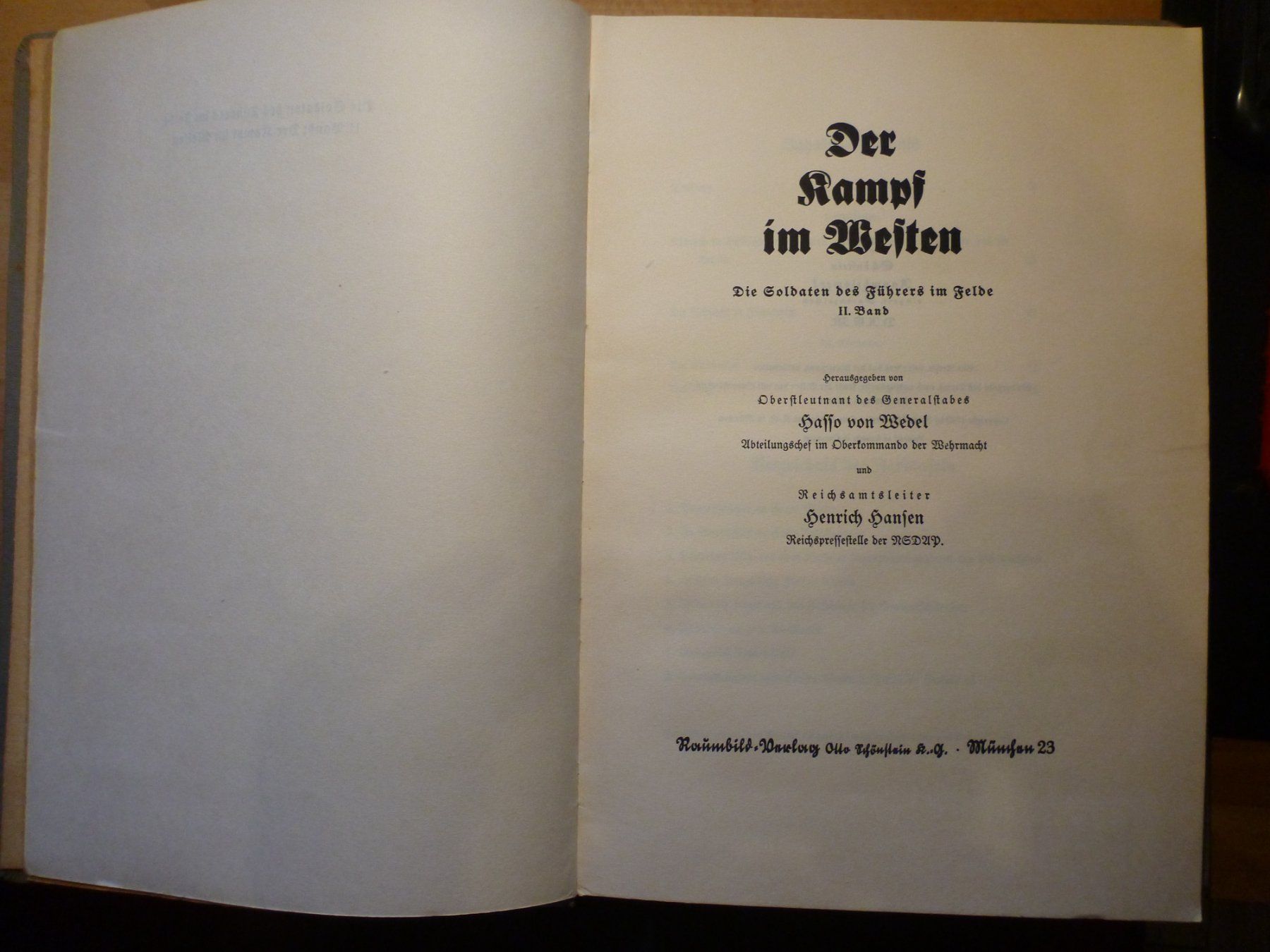 Libri: 2. Weltkrieg – Usato da Eschen venduto da Nerger1918 3
