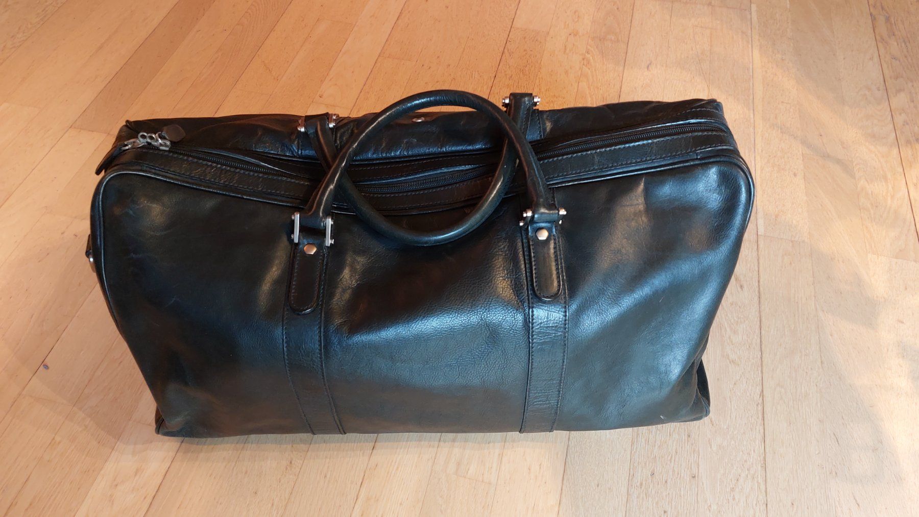 Aigner Borse: Weekender Aigner Munich Ledertasche Vintage – Usato da Oberdiessbach venduto da wasserfreak 5