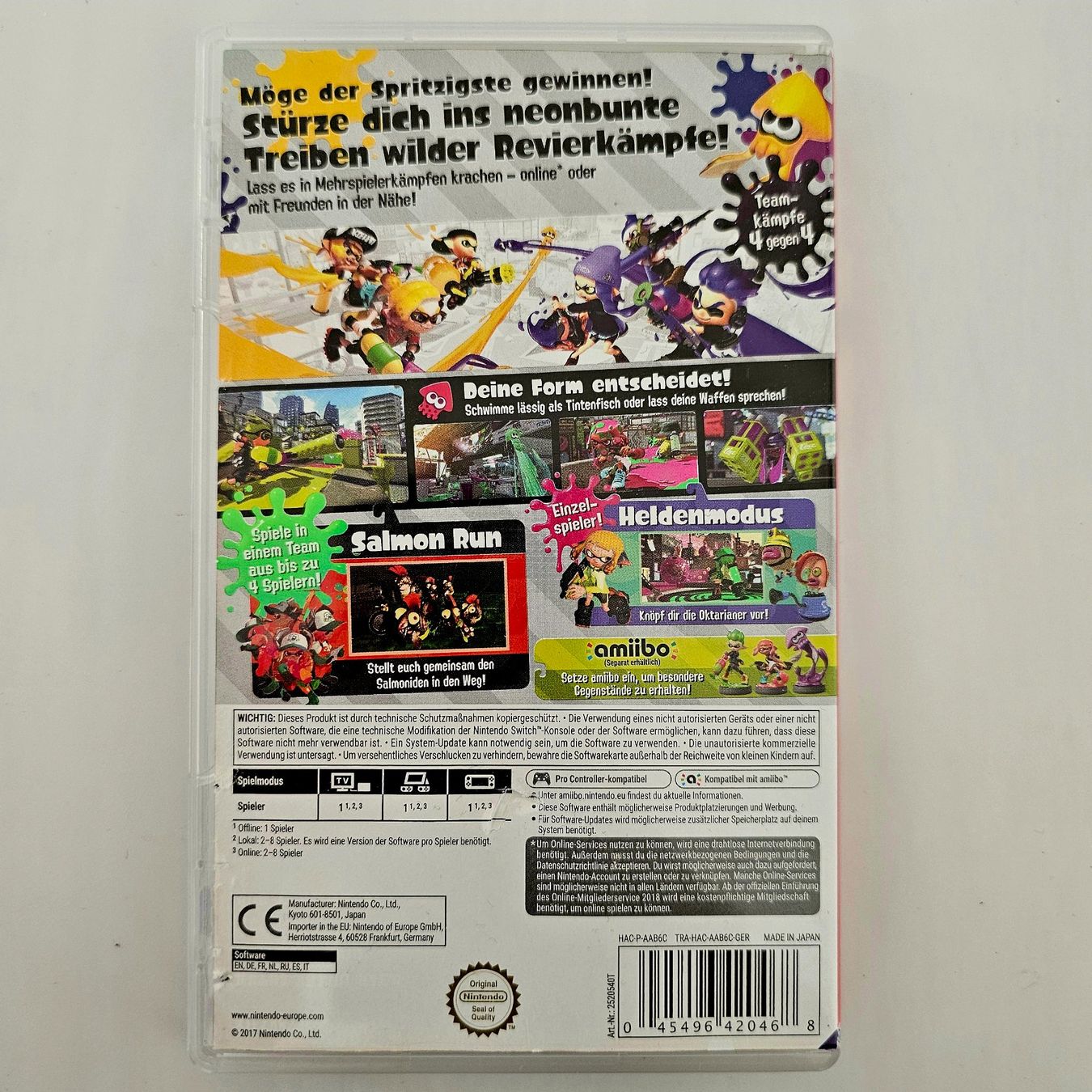 Nintendo Giochi: Splatoon 2 (Nintendo Switch) – Usato da Holziken venduto da Miglioregamesnmore 1