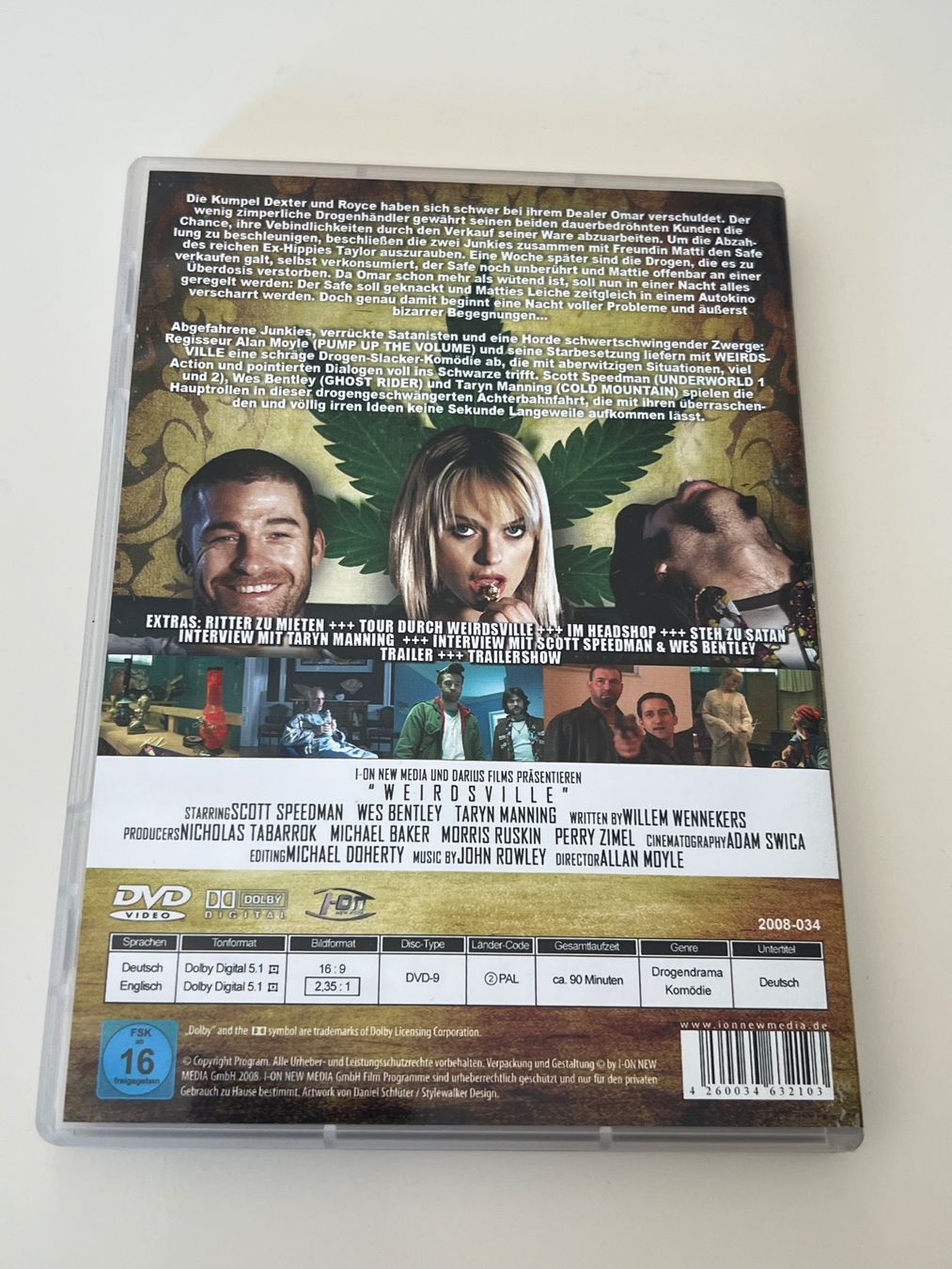 Tutti i DVDs: DVD WEIRDSVILLE – Usato da Altstätten SG venduto da sheamus 1