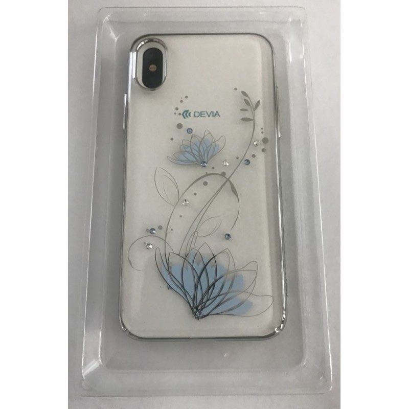 Cover & Protezioni schermo: Lotus Cover Devia Mit Swarovski Elements IPhone X /XS Silber – Nuovo (secondo la descrizione) da Bassersdorf venduto da maga1g 2