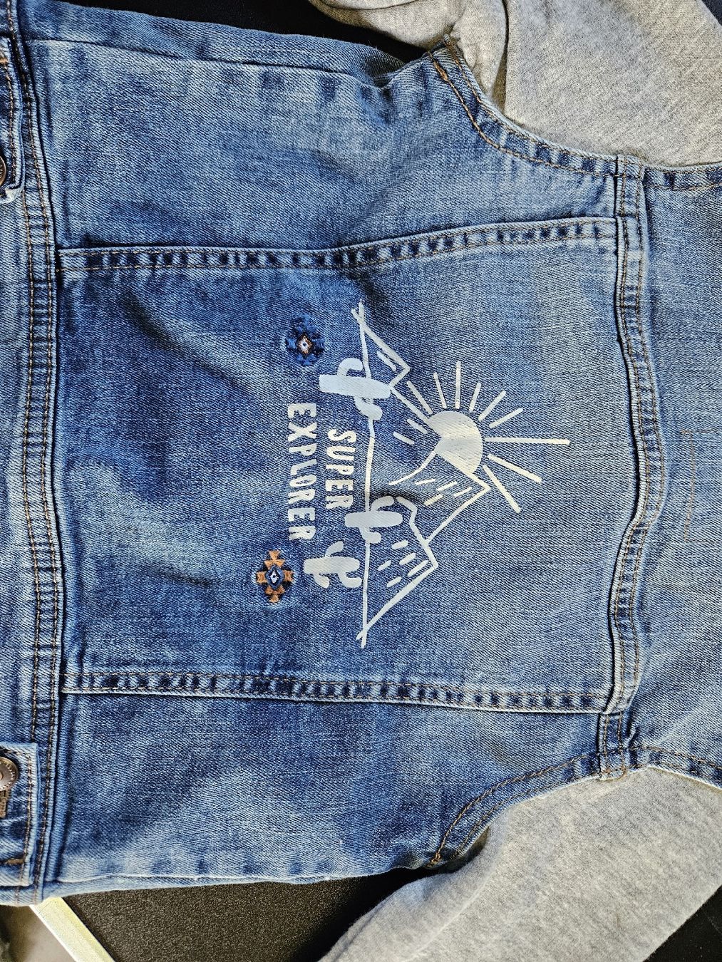 Jacken & Mäntel: Jeansjacke Grösse 98 – Gebraucht aus Bibern SO von speikyta23 1