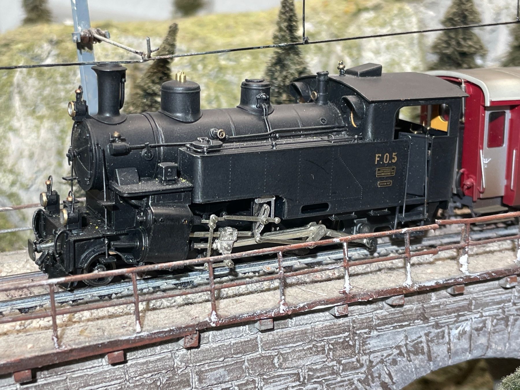 Ferro-suisse Modellini di ferrovie: Ferro Suisse- FO - Set- 3- teilig – Usato da Krummenau venduto da ferrotech 7