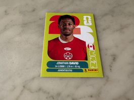 Panini FIFA Fussball WM 2026 Sticker Jonathan David CAN 20