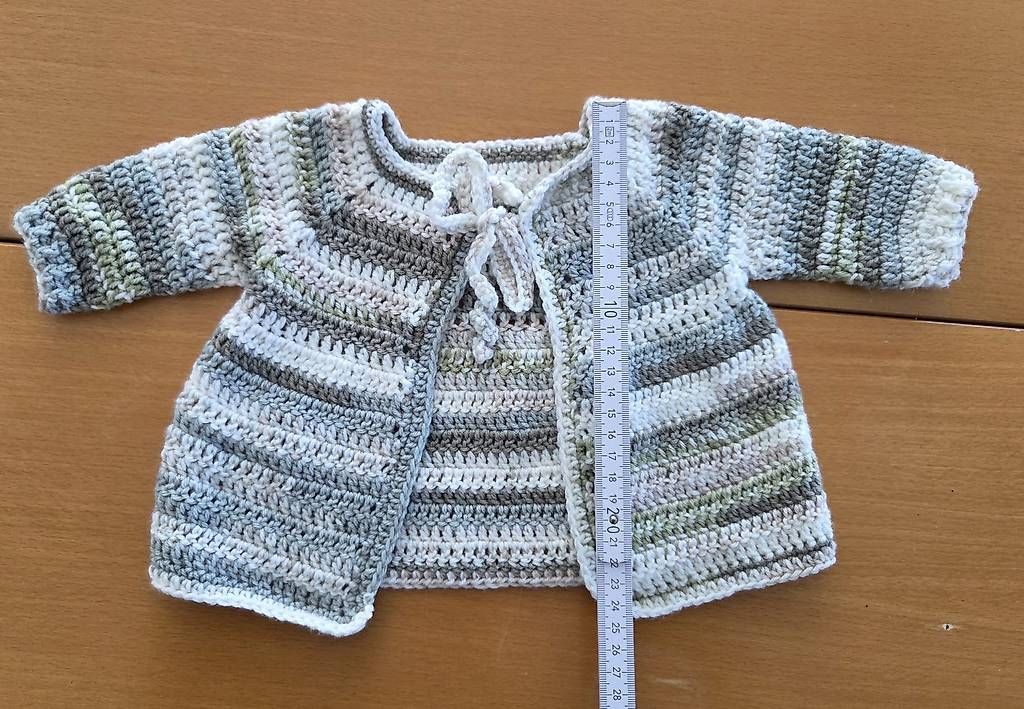 Giacche & Cappotti: Handgestrickte Babyjäckchen ca. Gr.68/74 – Usato da Zürich venduto da Pinalina 2
