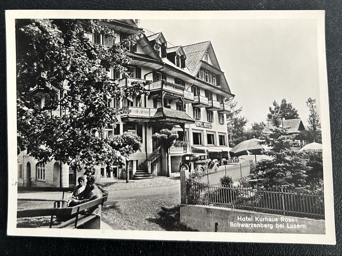 Cartoline postali: Schwarzenberg Hotel Rössli  – Usato da Horw venduto da Tellbub
