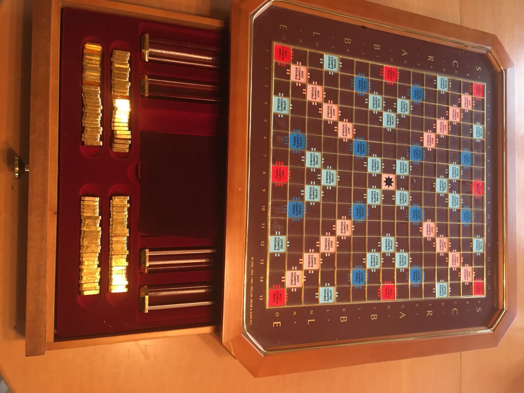 Giochi: Jeu Scrabble de luxe – Usato da Orsières venduto da 2012momo01 2
