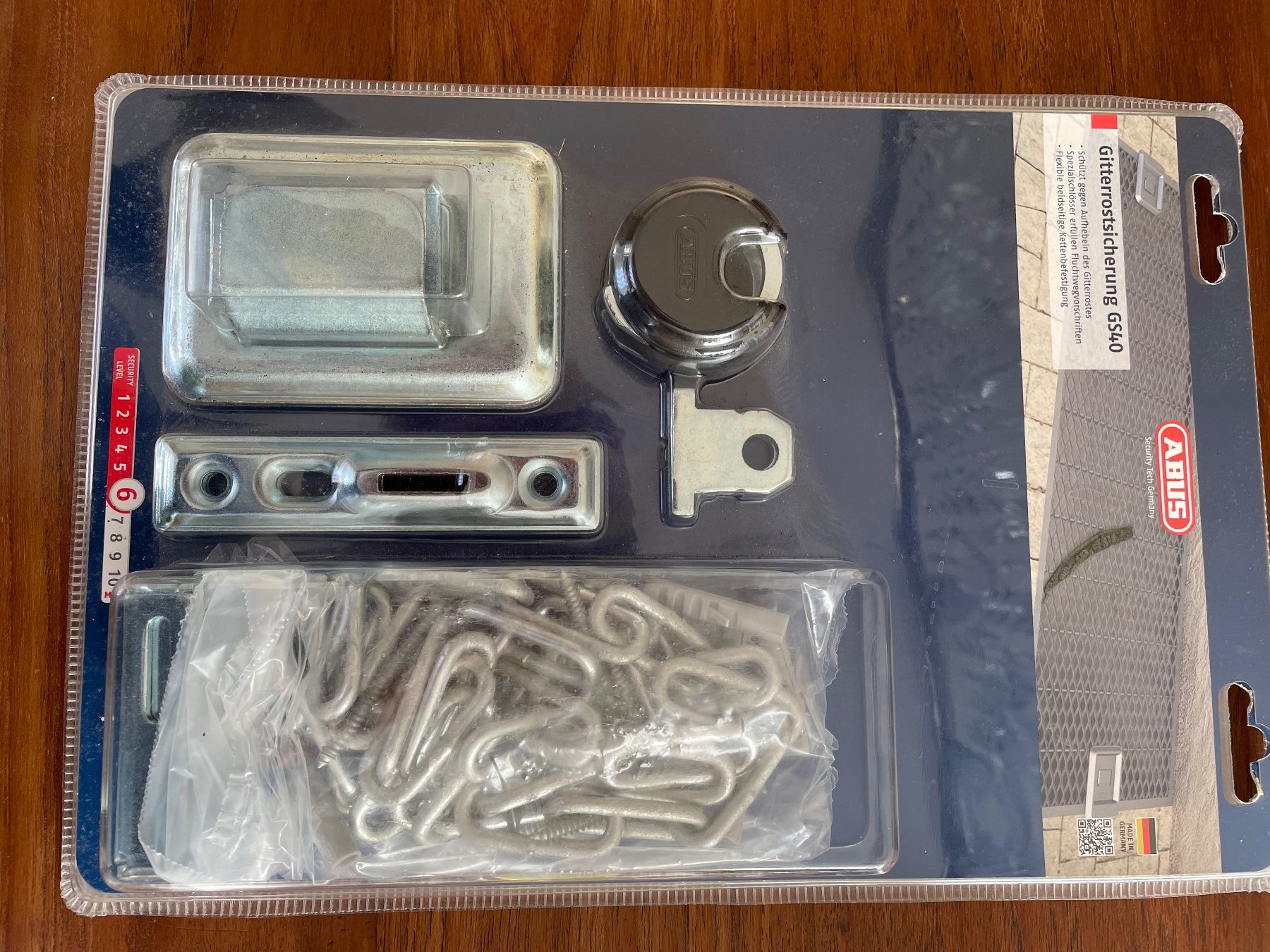 Abus Cadenas: Abus Gitterrostsicherung GS40 – Neuf avec emballage d'origine à Huttwil par heinzdaniel63 1