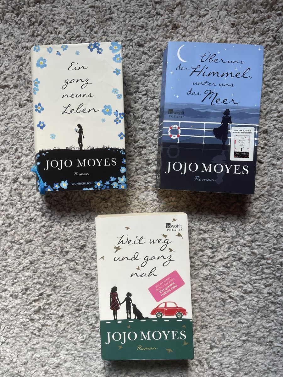 Libri: Diverse Jojo Moyes Bücher – Nuovo (secondo la descrizione) da Hugelshofen venduto da _riirii13