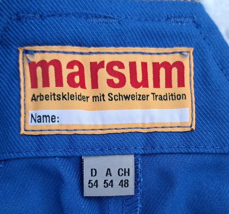 Pantaloni: Marsum Latzhose Arbeitshose Gr. 54 – Nuovo e nell'imballaggio originale da Gysenstein venduto da joshuas81 4