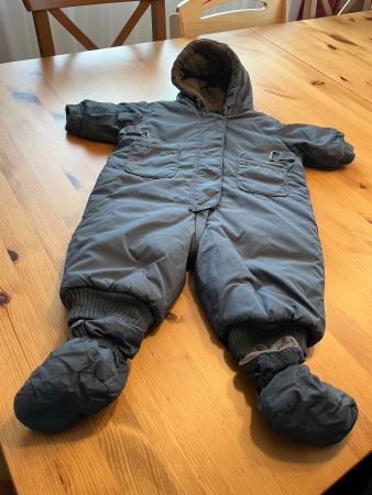 Winter Overall Schneeanzug mit Schneefinken,  Grösse 74/80