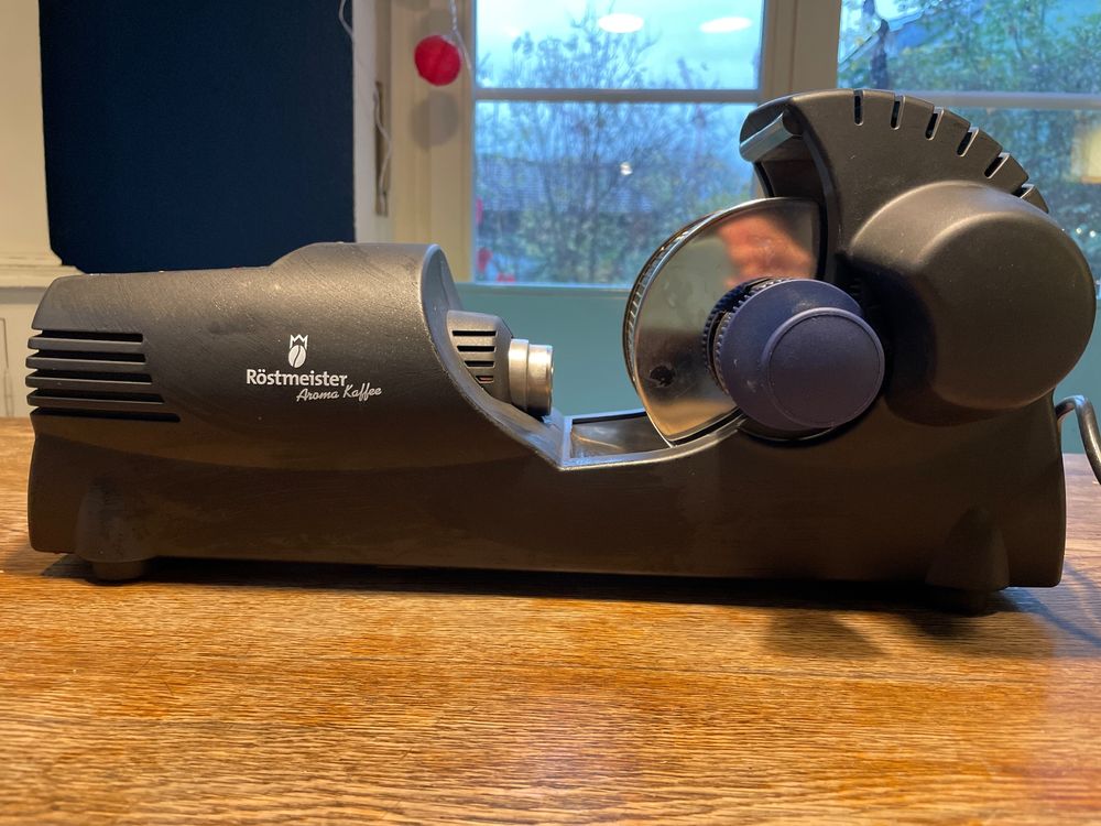 CAFEMASY Kaffeebohnen-Röster Edelstahl - Tragbarer Röster Für Zuhause & Outdoor