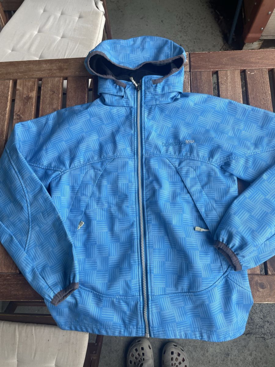 Didriksons Giacche & Cappotti: Didriksons Softshelljacke Gr. 160 blau – Usato da Bern venduto da brup 1