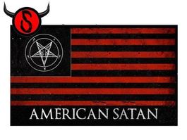 Flagge – American Satan