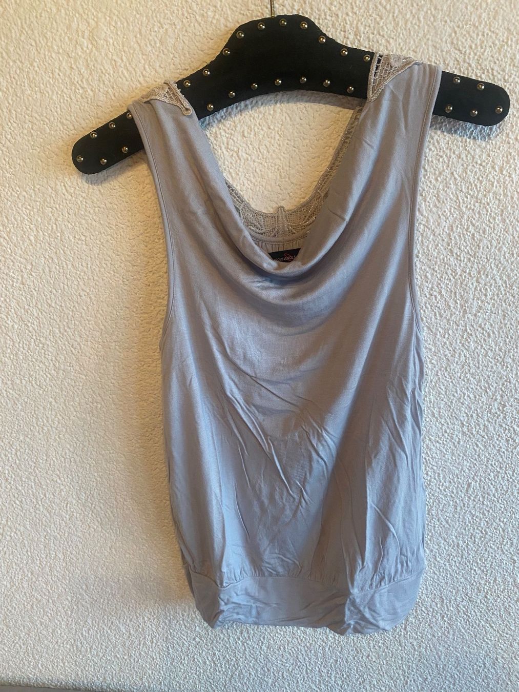 H&M Top: Butterfly Top, grau, Gr. 32/34 – Usato da Arni AG venduto da Mimo007 1