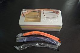 Pantone Universe Lesebrille +1.25 mit Wechselbügeln & Etui