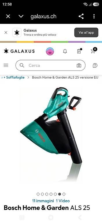 Laubbläser & Laubsauger: Elektro-Laubsauger / Laubbläser – Gebraucht aus Zürich von lea_6t8t 2