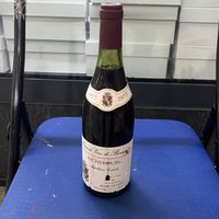 Vin rouge Richebourg René Verdot 1977 état occasion