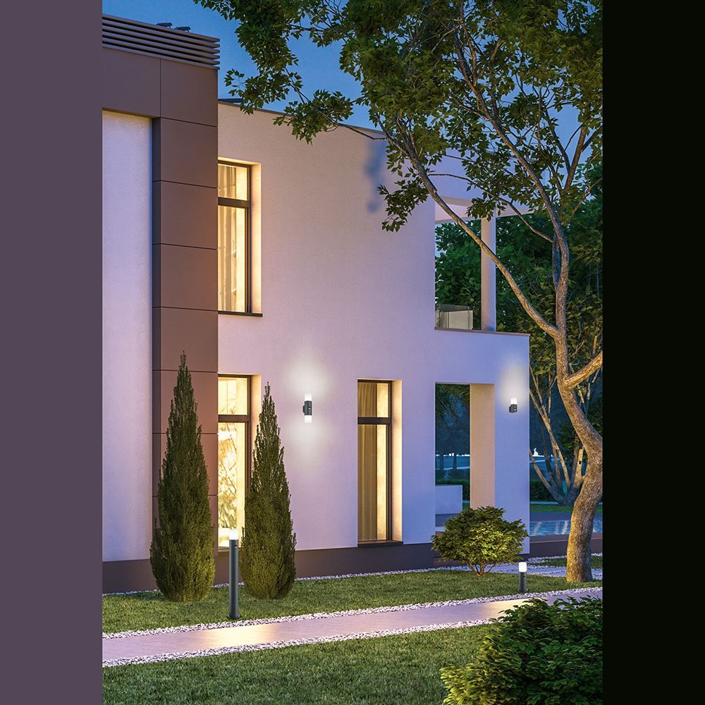 Lampen: Aussen Stehleuchte, 30 cm Höhe, IP44 – Neu (gemäss Beschreibung) aus Kreuzlingen von Smart-Light 2