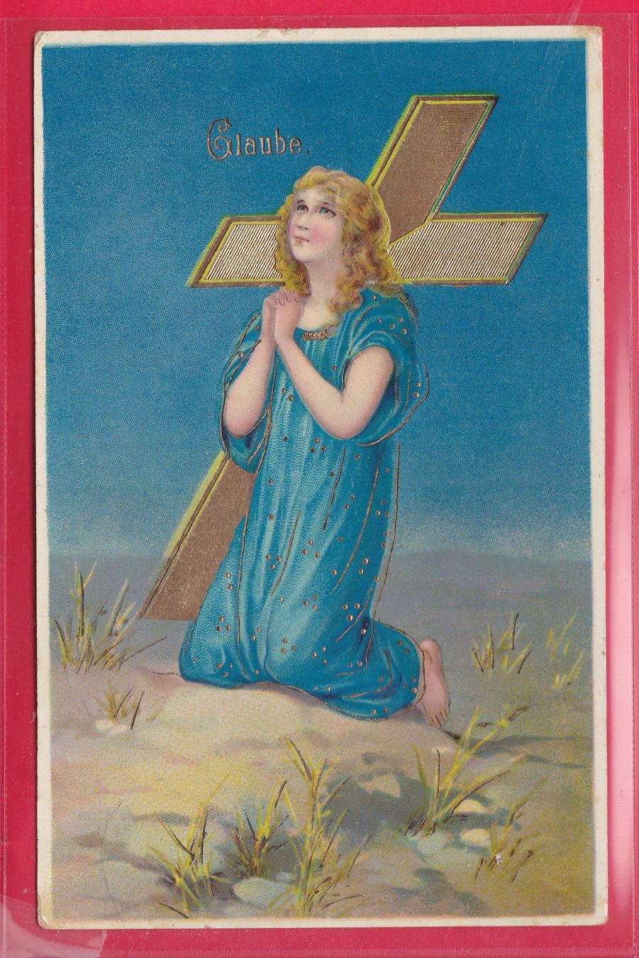 Cartoline postali: GLAUBE, 10.10.1912 – Usato da Oberrieden venduto da Gebirgsstelze
