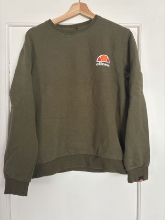 Ellesse Pullover olivgrün Grösse 36 guter Zustand