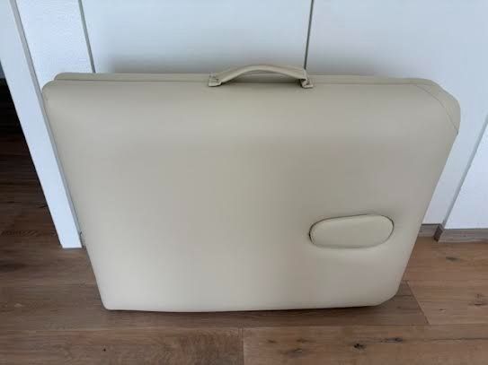 Sedie a sdraio: Massageliege, klappbar. Holz , Kunstleder beige – Usato da Zürich venduto da emm_66dk 3