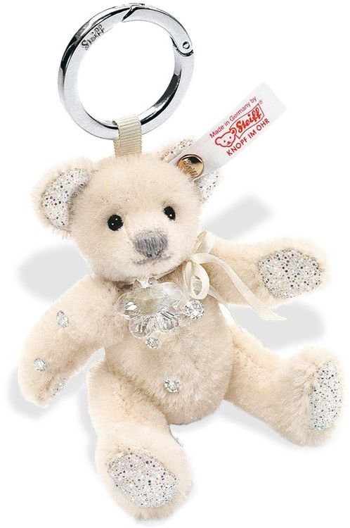 Steiff 600142 pluche tas, teddybeer, tabaksbruin, één maat