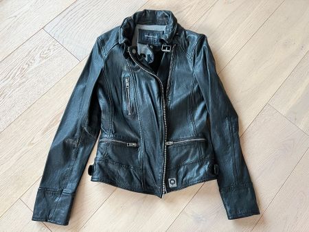 Oakwood Lederjacke Gr. S schwarz !!!neuwertig!!!
