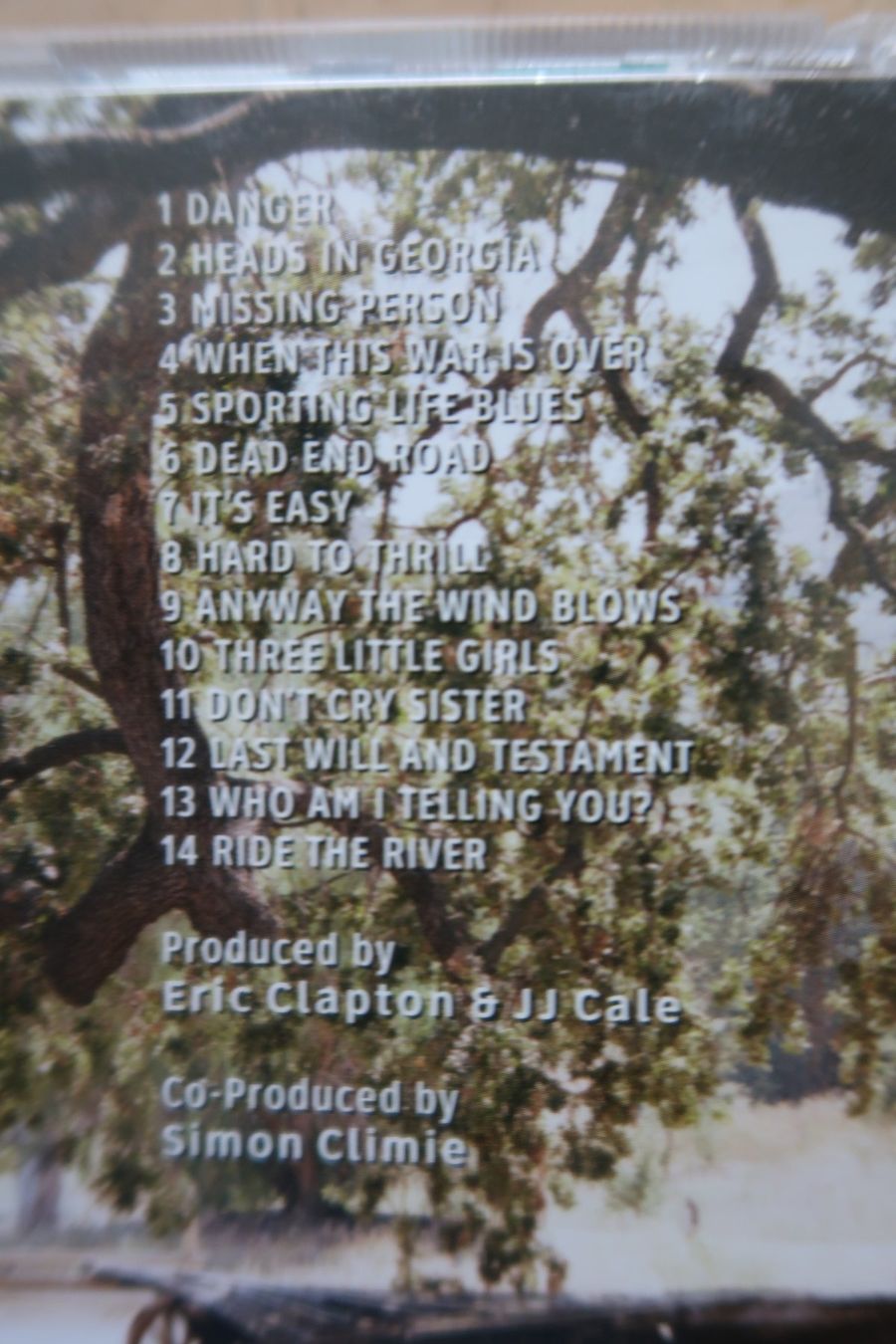 CD: J.J. CALE & ERIC CLAPTON - THE ROAD TO ESCONDIDO - CD – Usato da Basel venduto da Patiscat 3