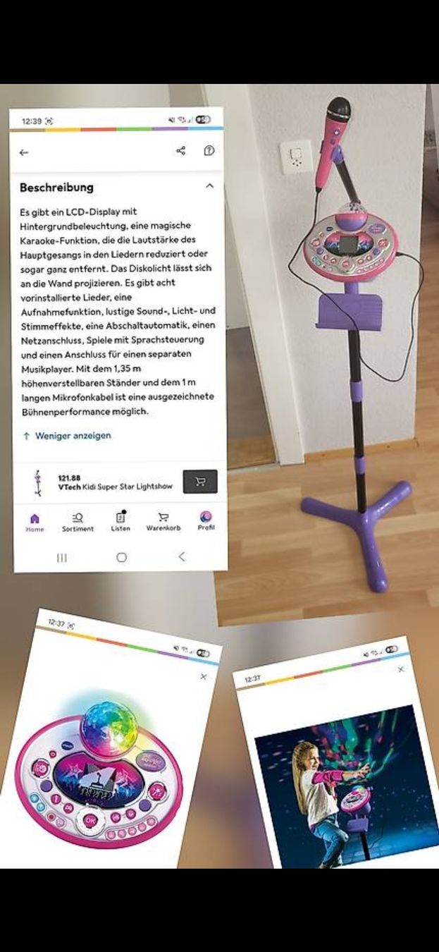 Vtech Jouets: V tech Kidi Super Star Lightshow  – D'occasion à Schaffhausen par melinda1983