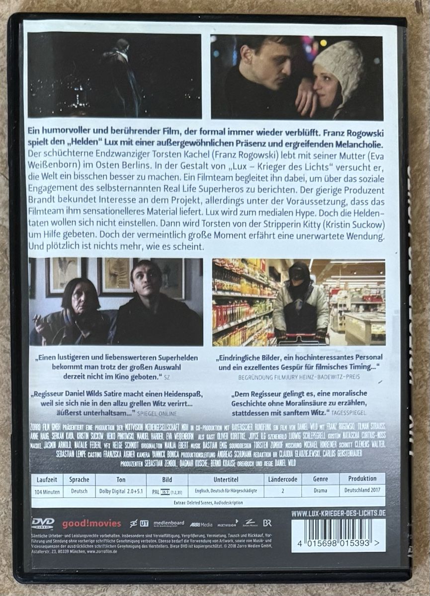 Tous les DVDs: LUX KRIEGER DES LICHTS  – Neuf (Voir description) à Dietikon par AndreaSch01 1