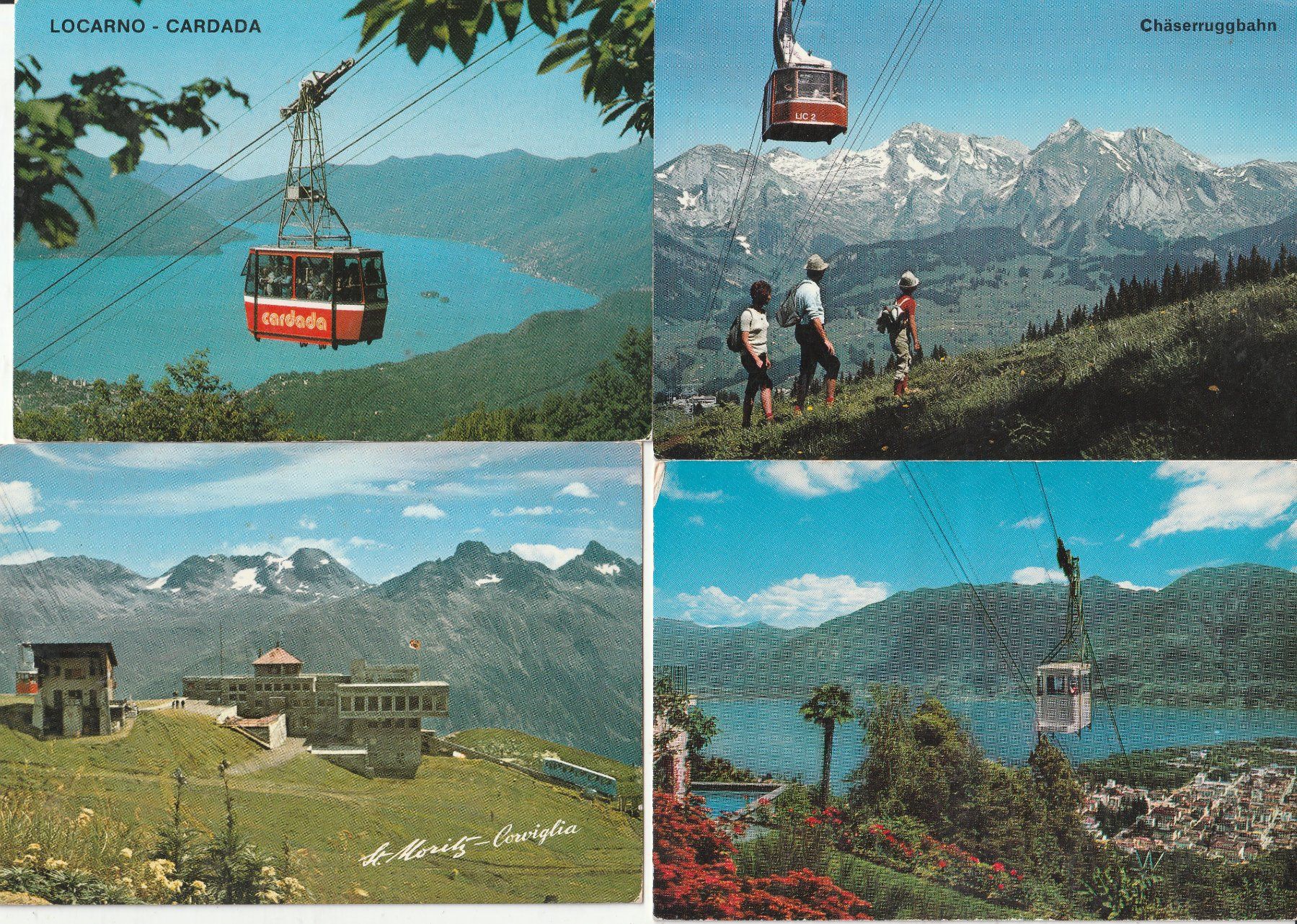 Cartes postales: 20 Karten Bahnen - Seilbahnen – D'occasion à Lumbrein par made02 8