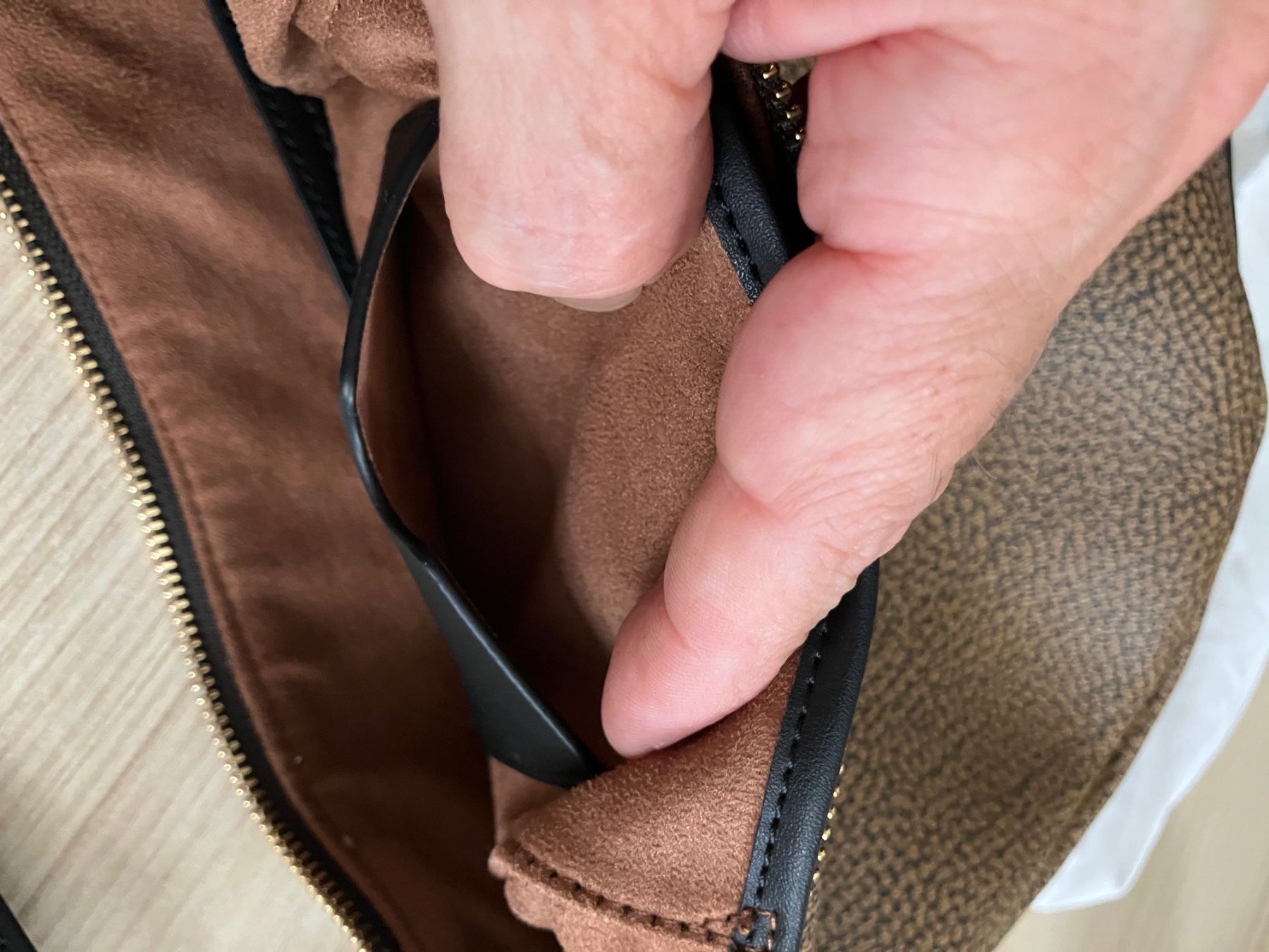 Borbonese Taschen für Damen: Borsa Borbonese- HOBO Medium OP Natural – Neu und originalverpackt aus Ligornetto von Pol63 4